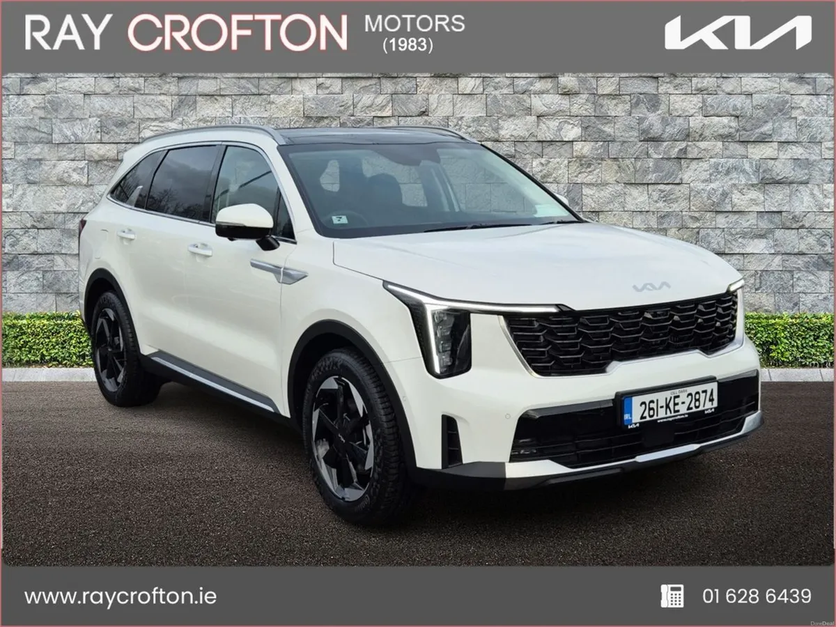 Kia Sorento PE SEM PHEV **Pre-Reg** 3.9% APR - Image 1
