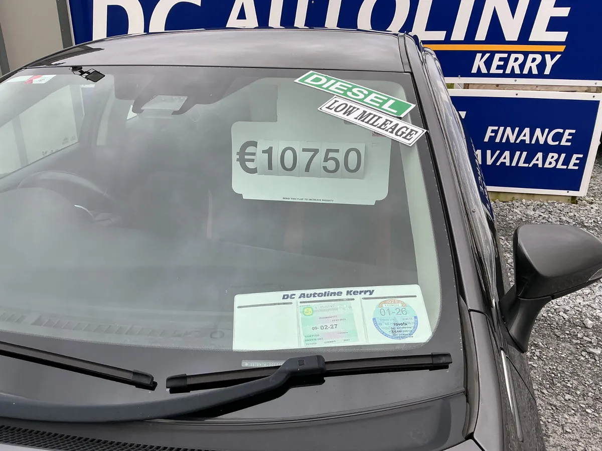 2017 TOYOTA AVENSIS 1.6 D4D LUNA 1 OWNER LOW KMS - Image 4