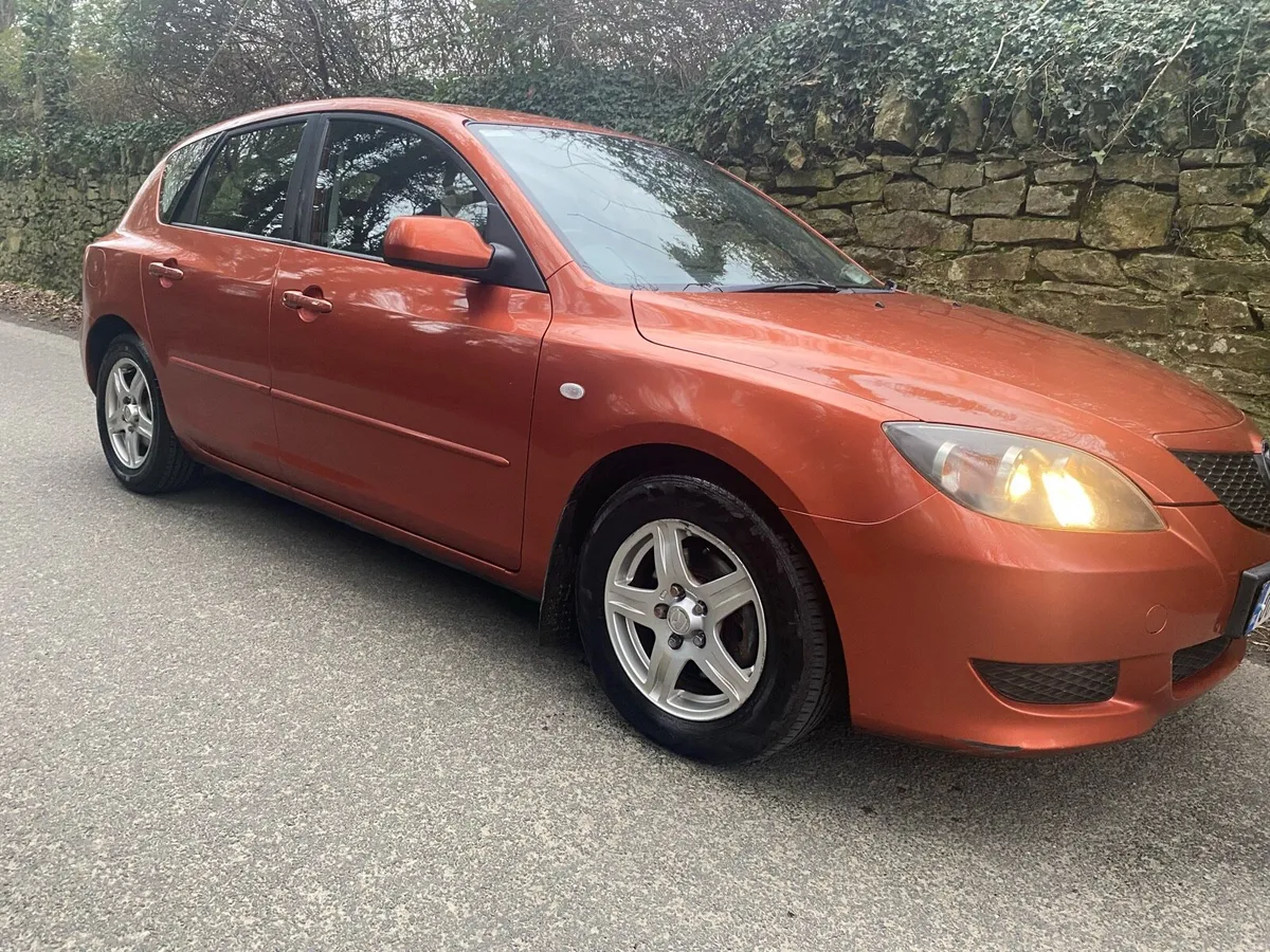 MAZDA 3 PETEOL NICE CAR NCT &TAX TWO KEYS - Image 1