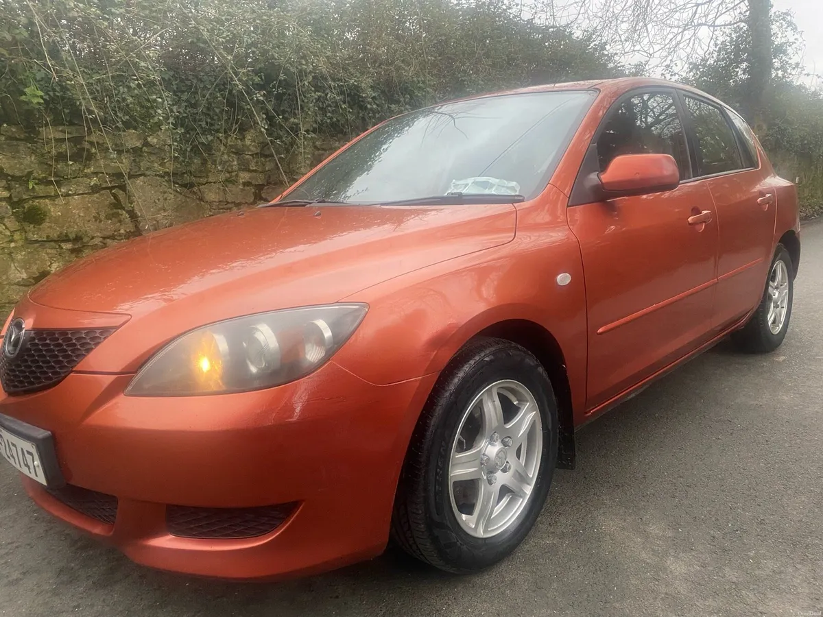 MAZDA 3 PETEOL NICE CAR NCT &TAX TWO KEYS - Image 4