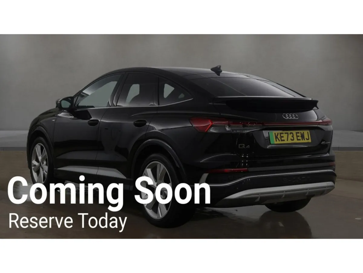Audi Q4 e-tron 45 SPORTBACK S LINE 282BHP AUTOMATI - Image 3
