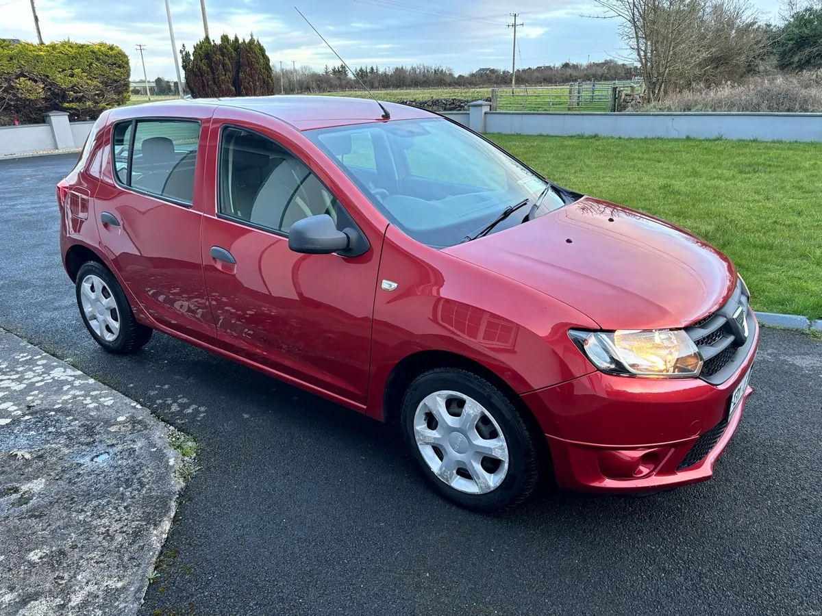 2013 Dacia Sandero 65, miles 1.2 Petrol NCT - Image 1