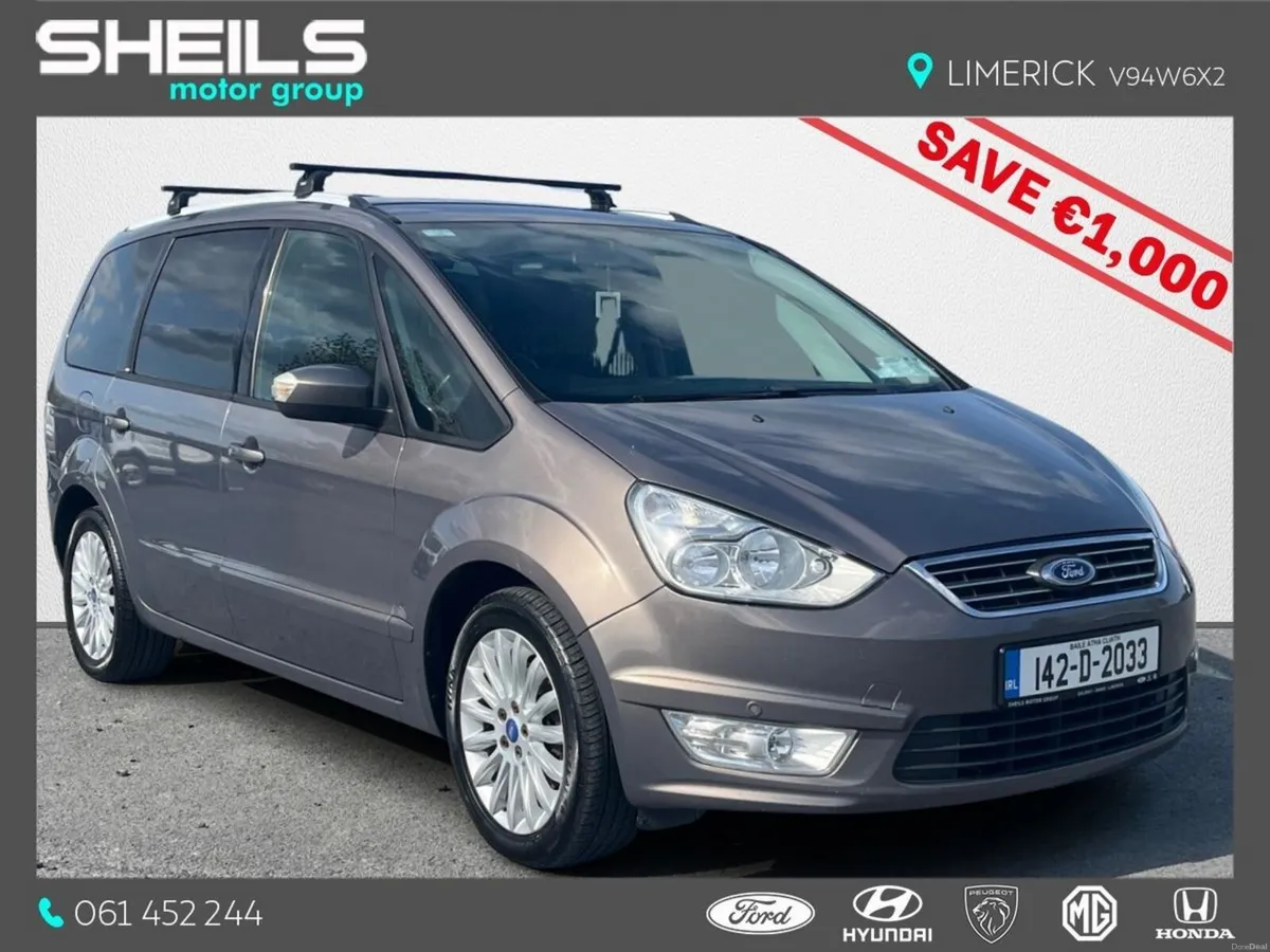 Ford Galaxy 2.0TDCi 140PS Zetec Powershift - Image 1