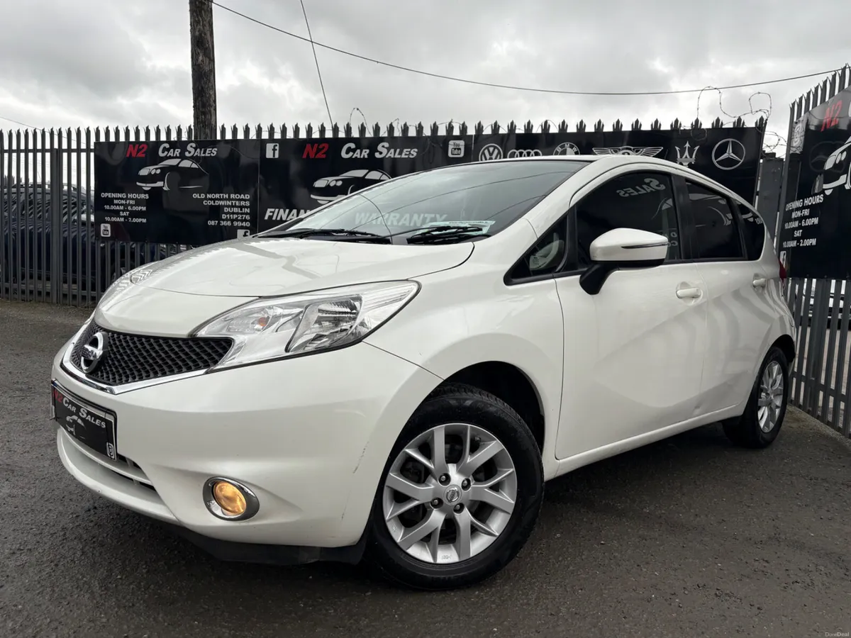 171 Nissan Note 1.2 Manual, LOW MILES, WARRANTY - Image 3