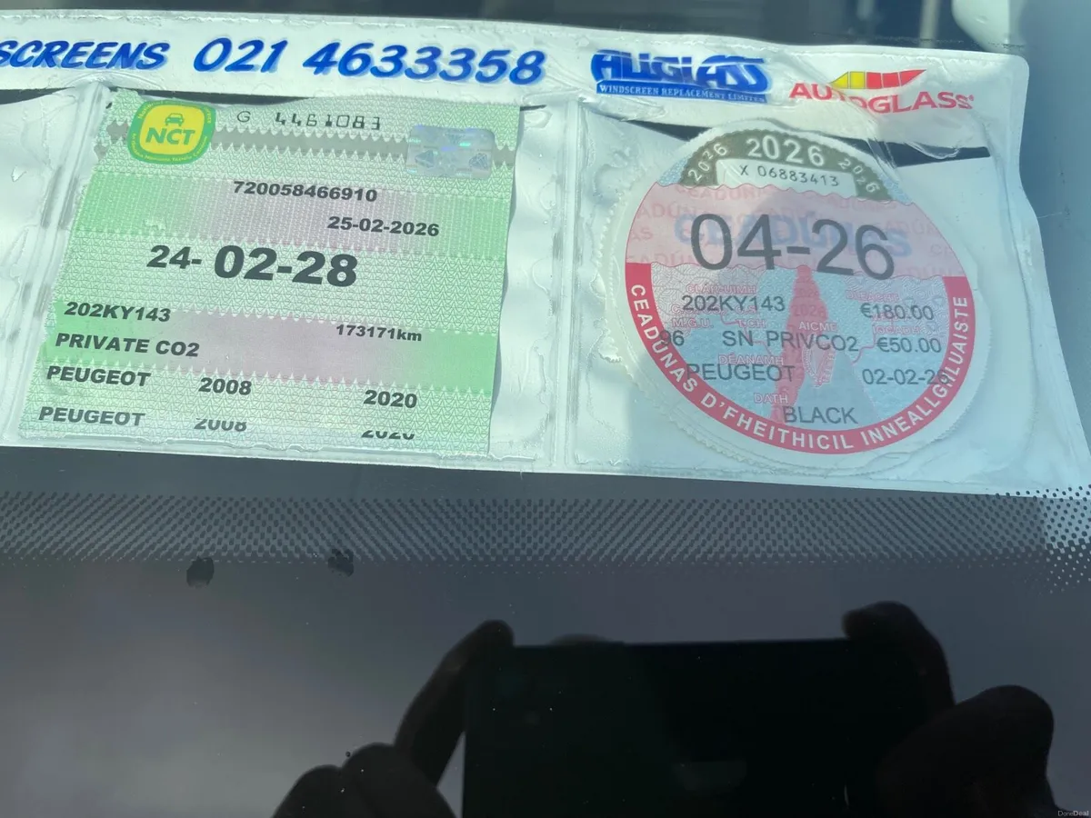 2020 PEUGEOT 2008 DIESEL NEW NCT 2/28 TAX 5/26 FSH - Image 2