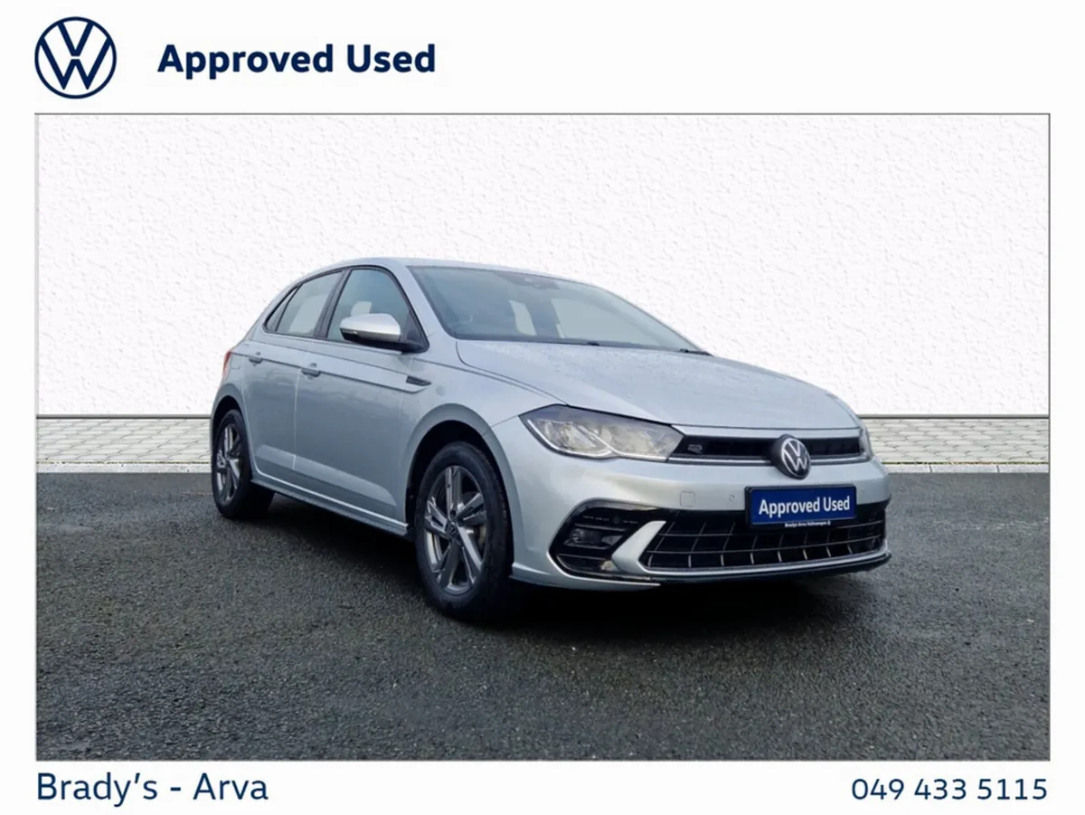 Volkswagen Polo R-LINE 1.0 TSI 95BHP M5F 5DR - Image 1