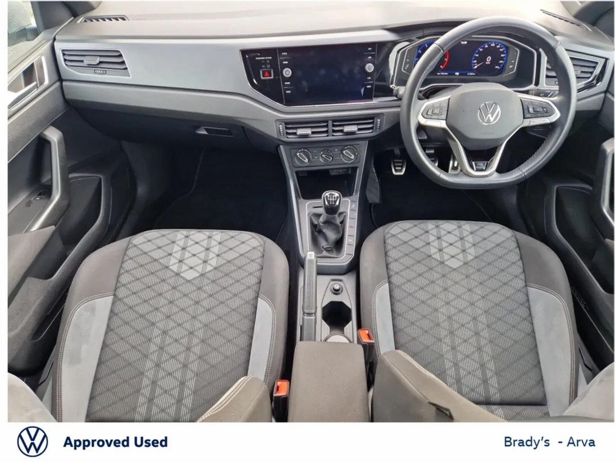 Volkswagen Polo R-LINE 1.0 TSI 95BHP M5F 5DR - Image 2