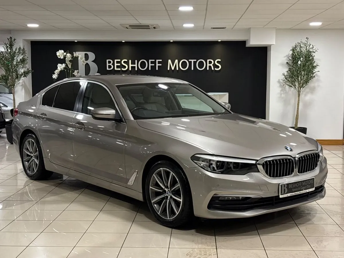 BMW 5-Series 520d SE AUTO=LOW MILES//IVORY INTERIO - Image 1