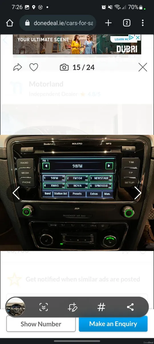 Skoda Superb 2011 PARTS ONLY - Image 2