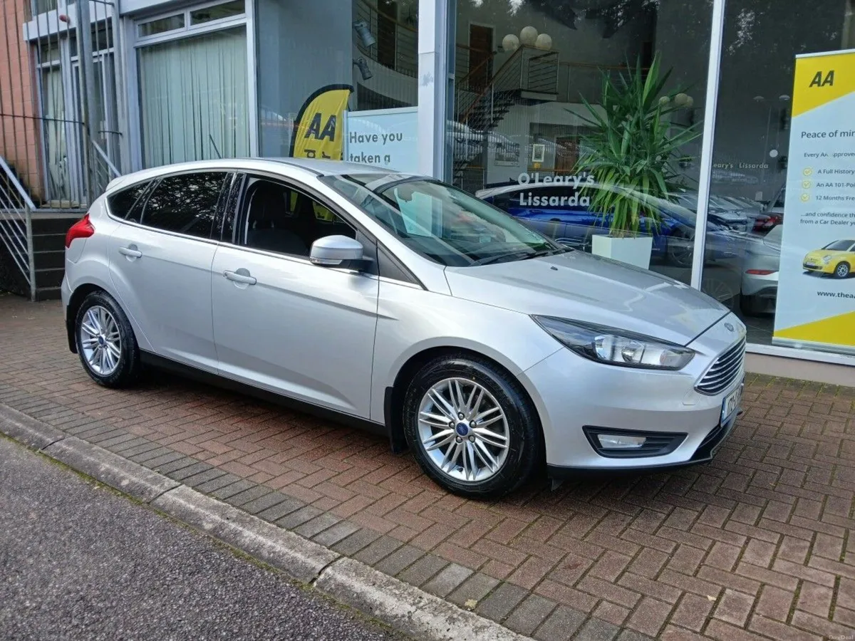 Ford Focus 1.5 TDCi 120PS Zetec, Silver Met, 138km - Image 1