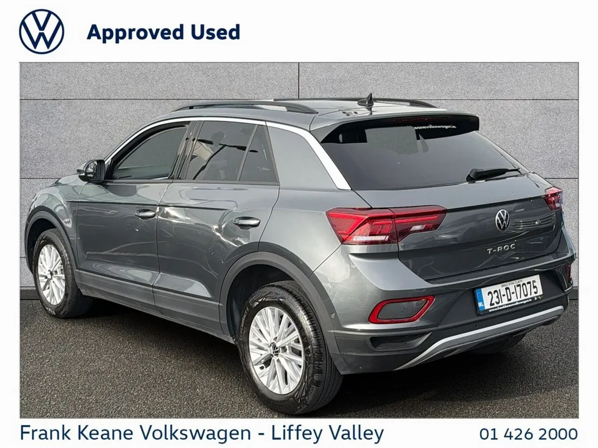 Volkswagen T-Roc LIFE 1.0 TSI 110HP *INDIUM GREY* - Image 3