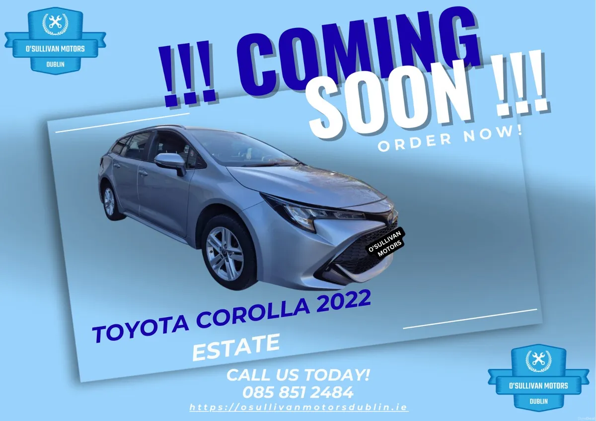 TOYOTA COROLLA/2022/IRISH CAR / 1.8 PETROL HYBRID - Image 1