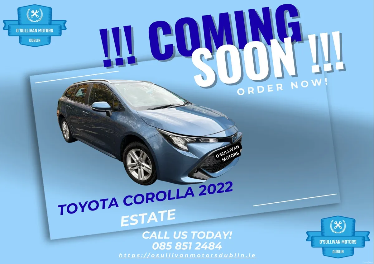 TOYOTA COROLLA/2022/IRISH CAR / 1.8 PETROL HYBRID - Image 1