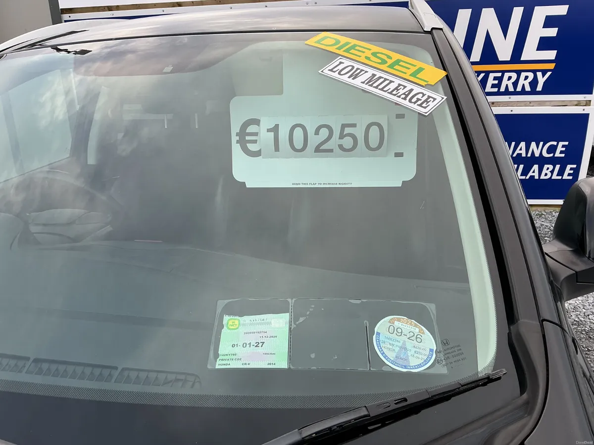 HONDA CR-V1.6 DIESEL LOW KMS AS NEW - Image 4