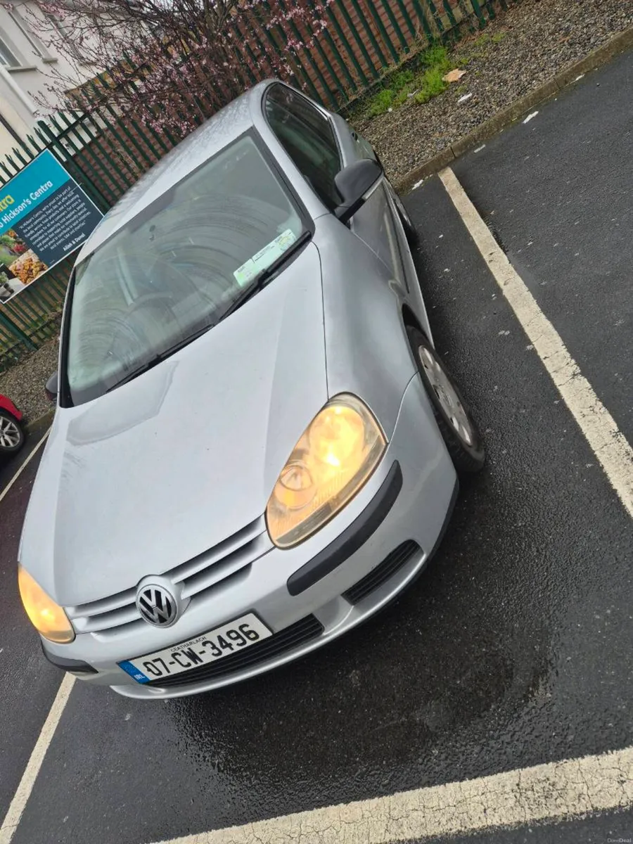 2007 VW Golf 1.9 TDI NCT 08/26 - Image 2