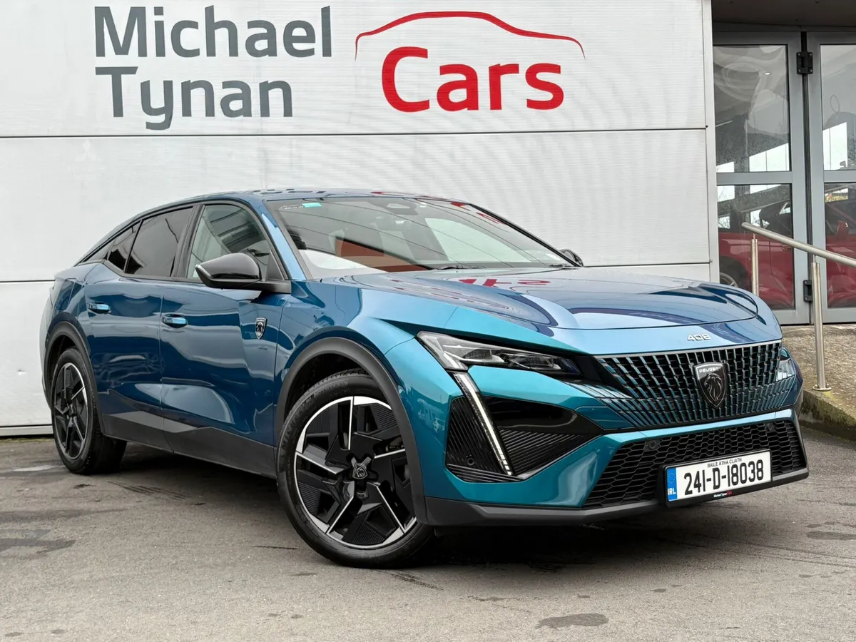 2024 Peugeot 408 GT PHEV, 19” Alloys, CarPlay - Image 1