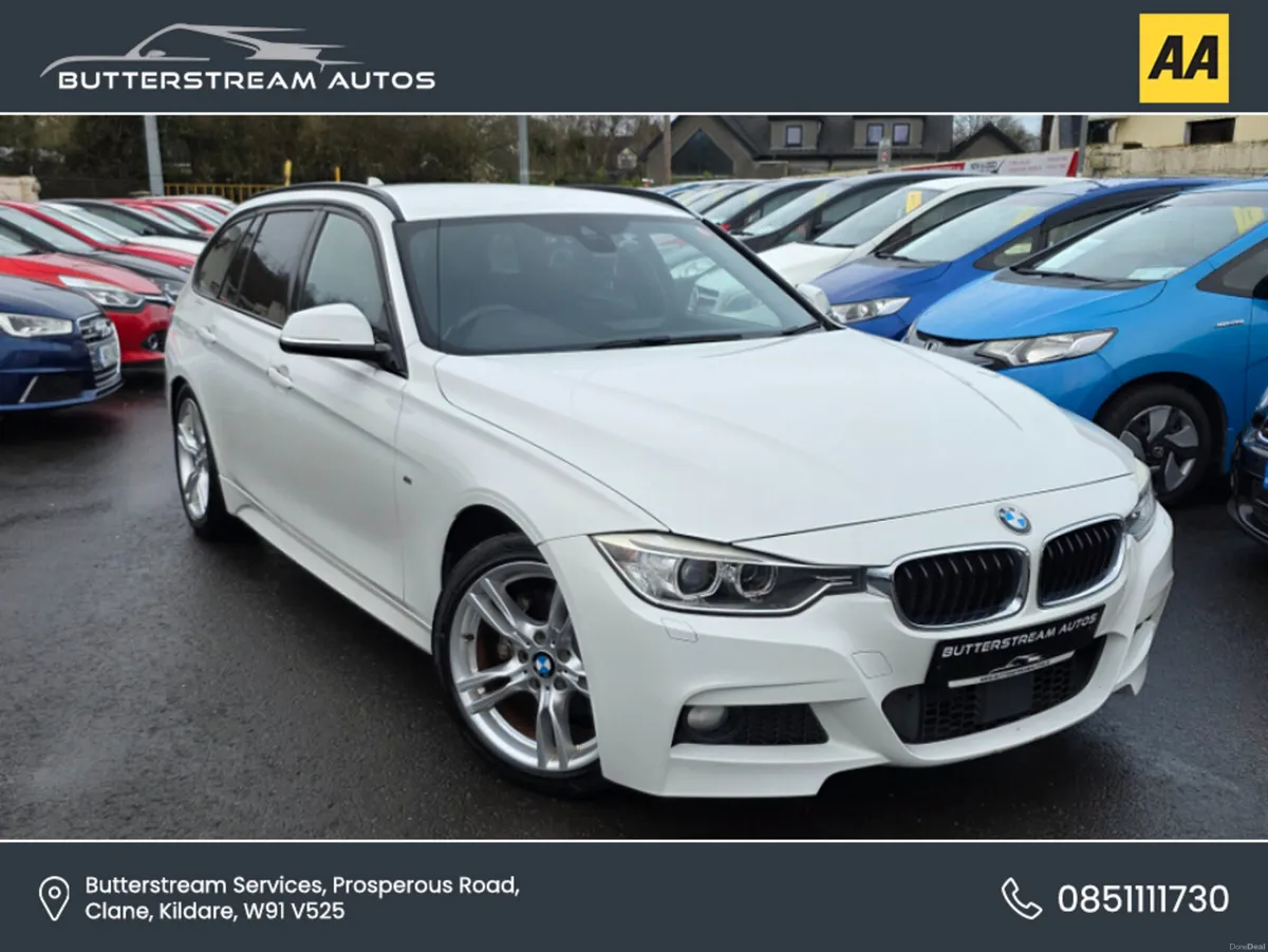 BMW 3-Series 320D M-SPORT AUTO ESTATE FULL LEATHER - Image 1