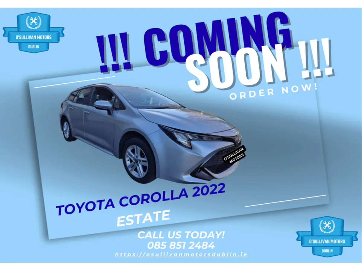 Toyota Corolla / 2022 / IRISH CAR / 1.8 PETROL HYB - Image 1