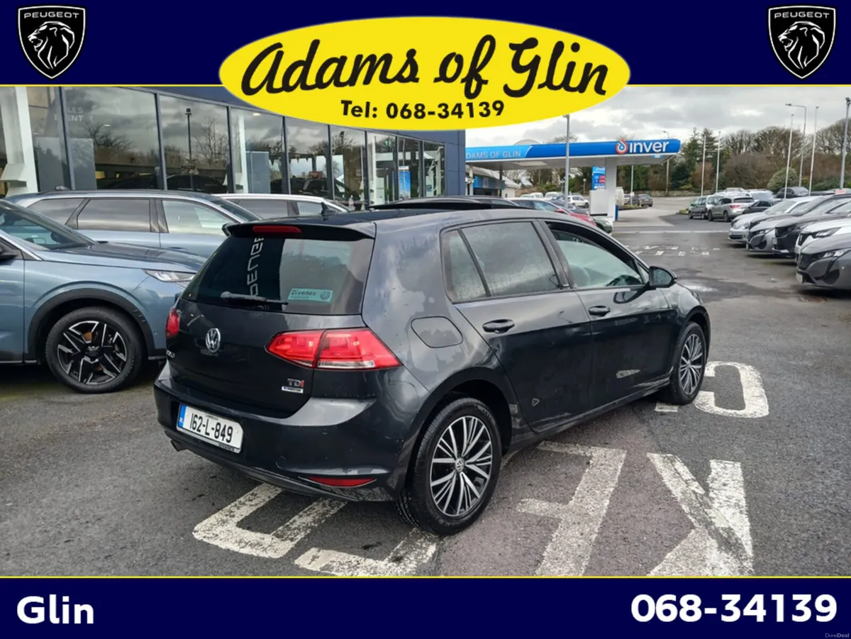 Volkswagen Golf ALLSTAR 1.6 TDI MANUAL 5SPEED 5DR - Image 2