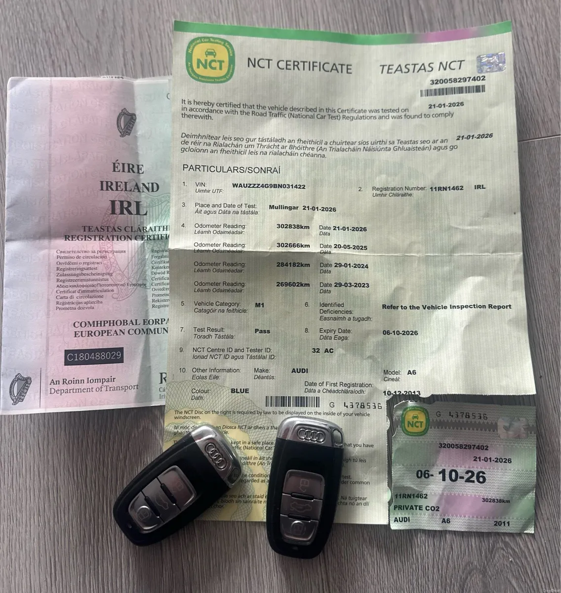 11 Audi a6 new nct 10/26 - Image 2