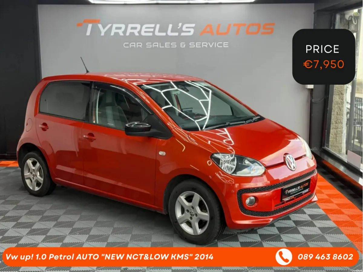 Vw up! 1.0 Petrol AUTO "NEW NCT&LOW KMS" 2014 - Image 1