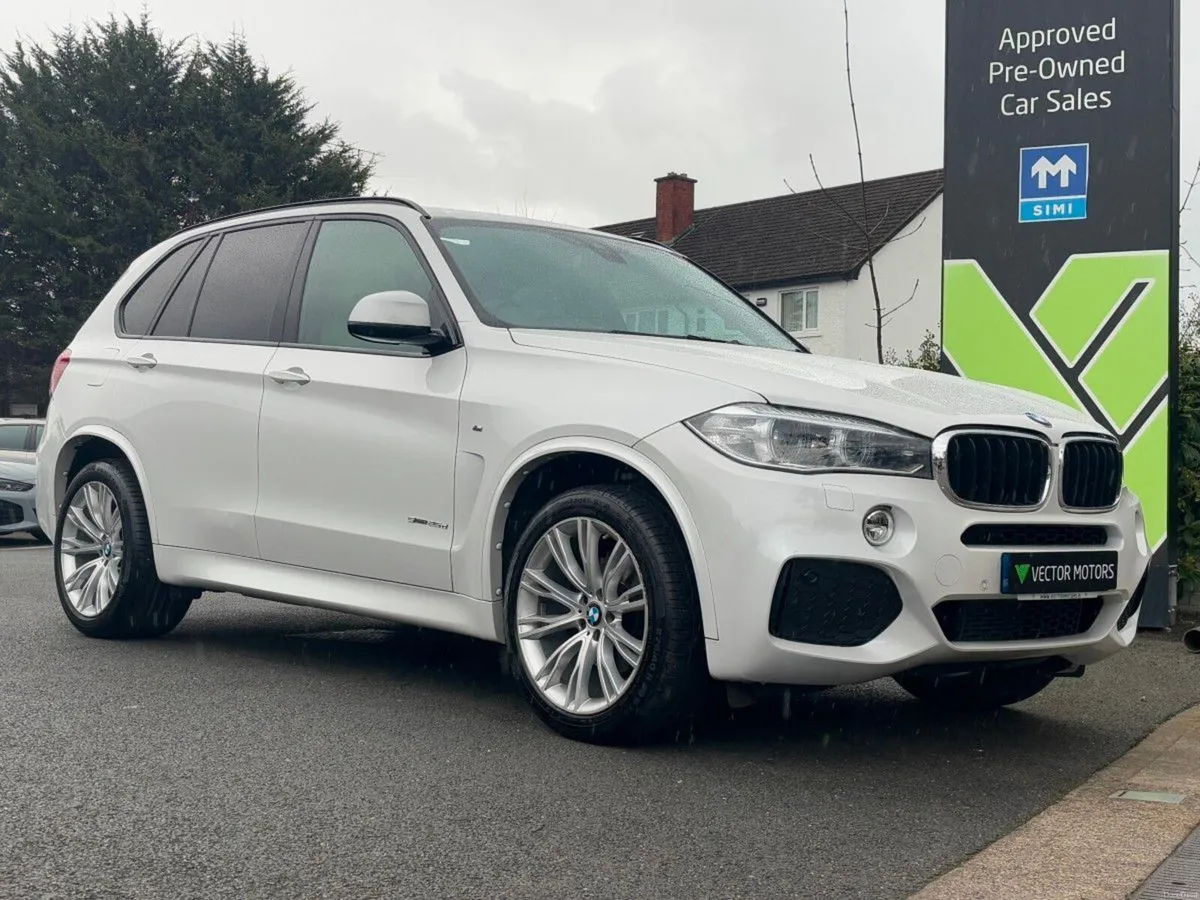BMW X5 M SPORT SUNROOF 7 SEATS IVORY LEATHER VERY - Image 1
