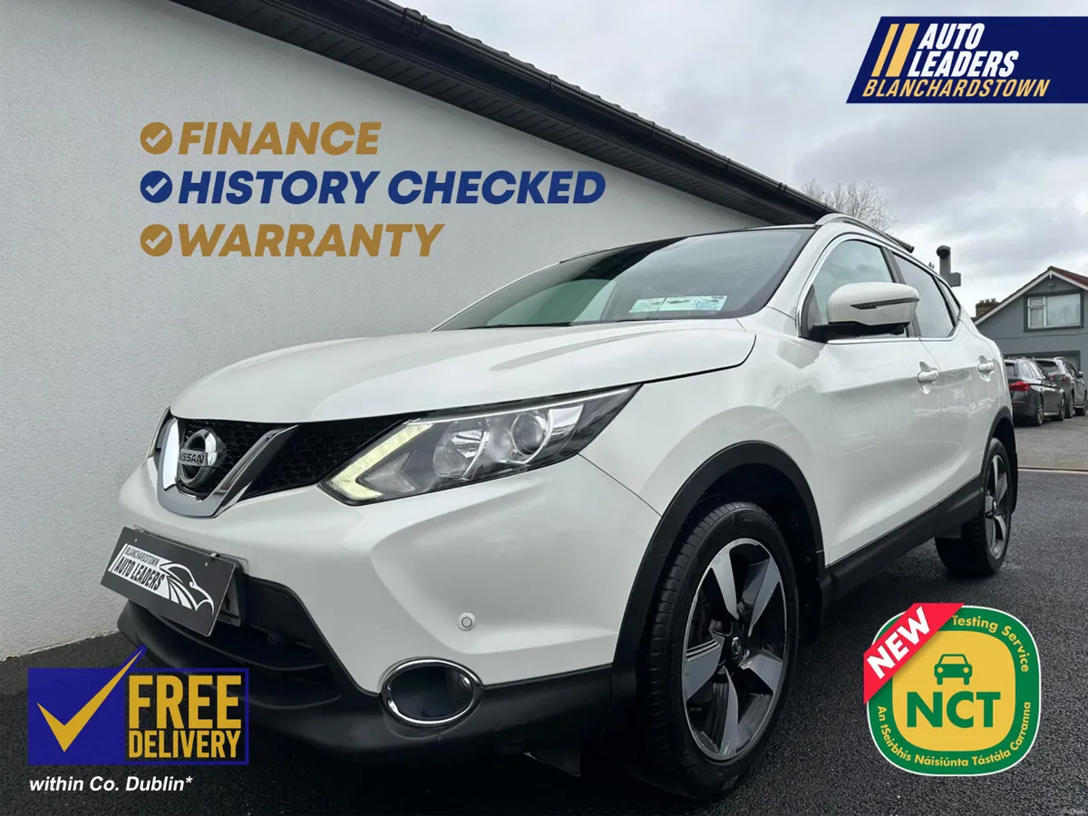NISSAN QASHQAI 1.2 SV PREMIUM 115 BHP NAV LEATHER - Image 1