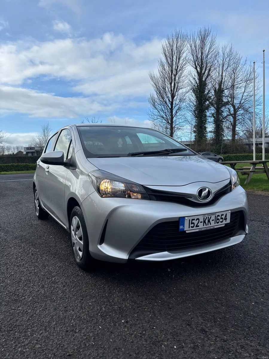 Toyota Vitz/Yaris 2015 New NCT 01/27(Reverse Cam) - Image 2