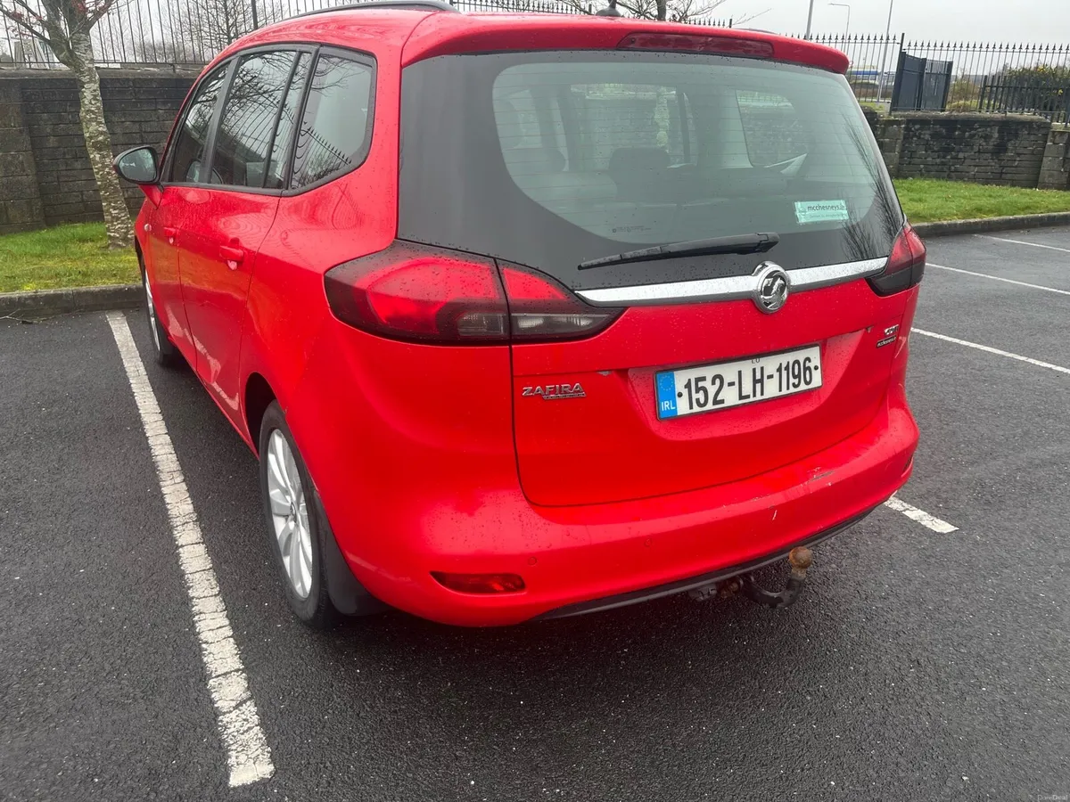 Vauxhall  Zafira 7 seater - Image 3