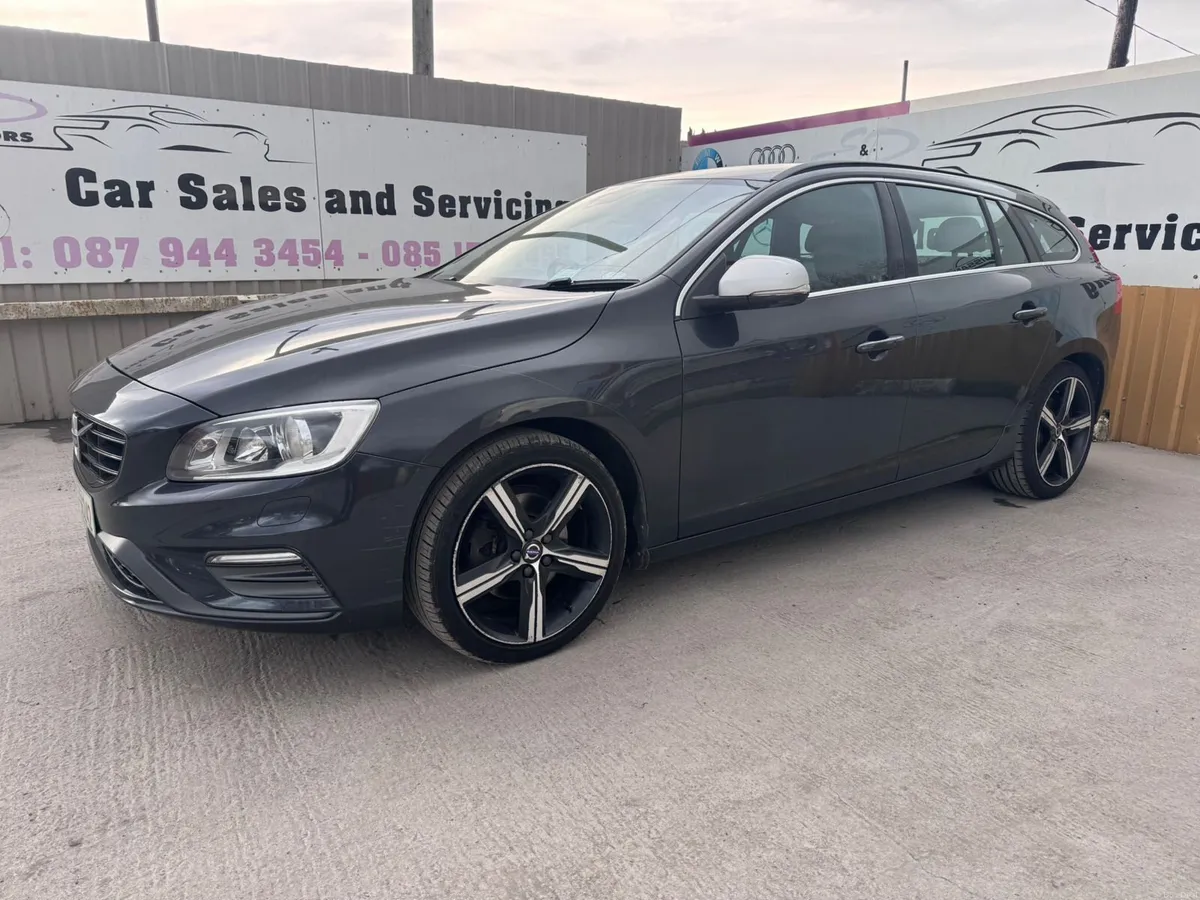 161 Volvo V60 2.0D D3 NAV 150BHP R-DESIGN - Image 1