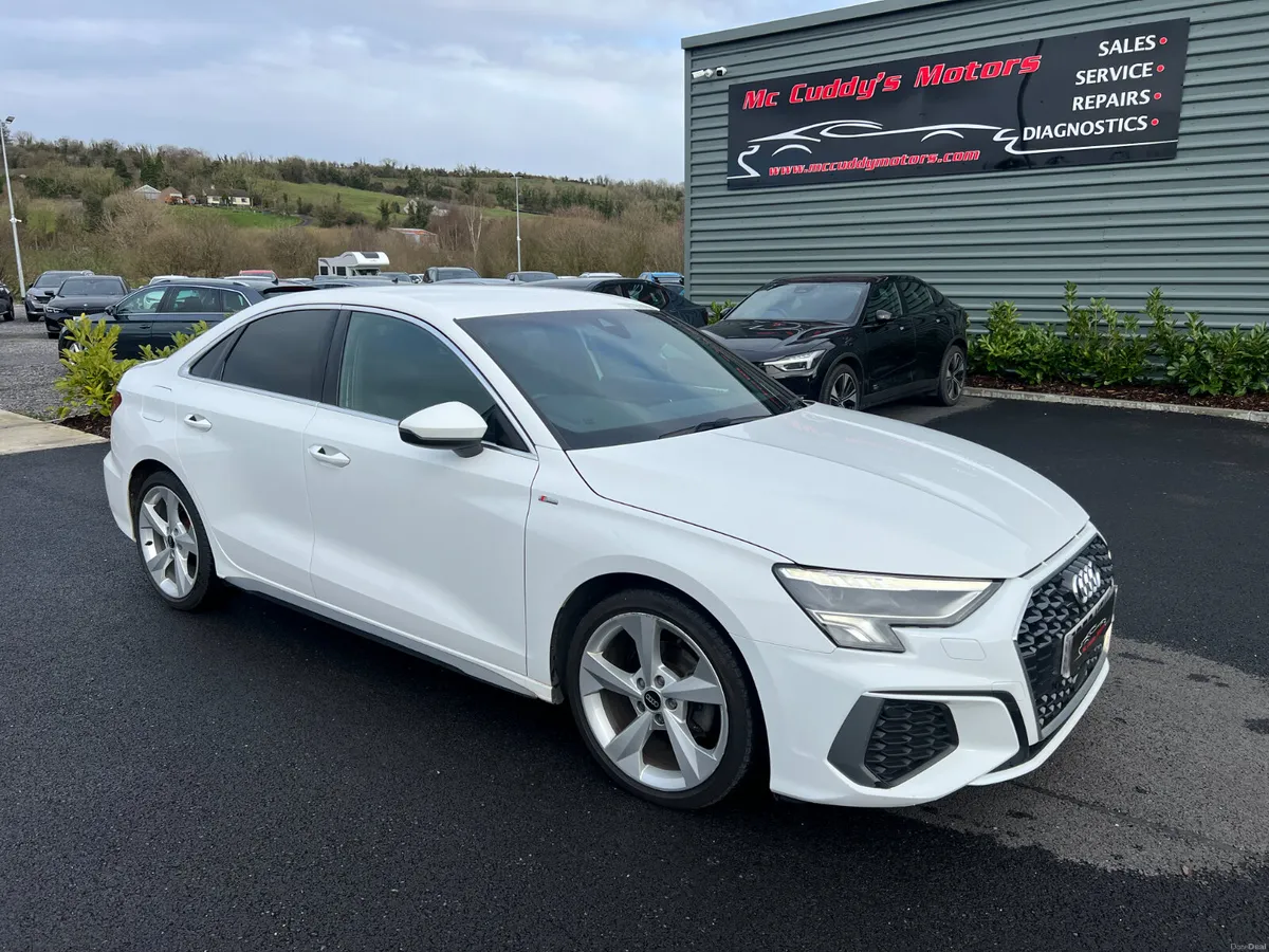 2022 (222) Audi A3 S Line 35 2.0 TDI - Saloon Auto - Image 2