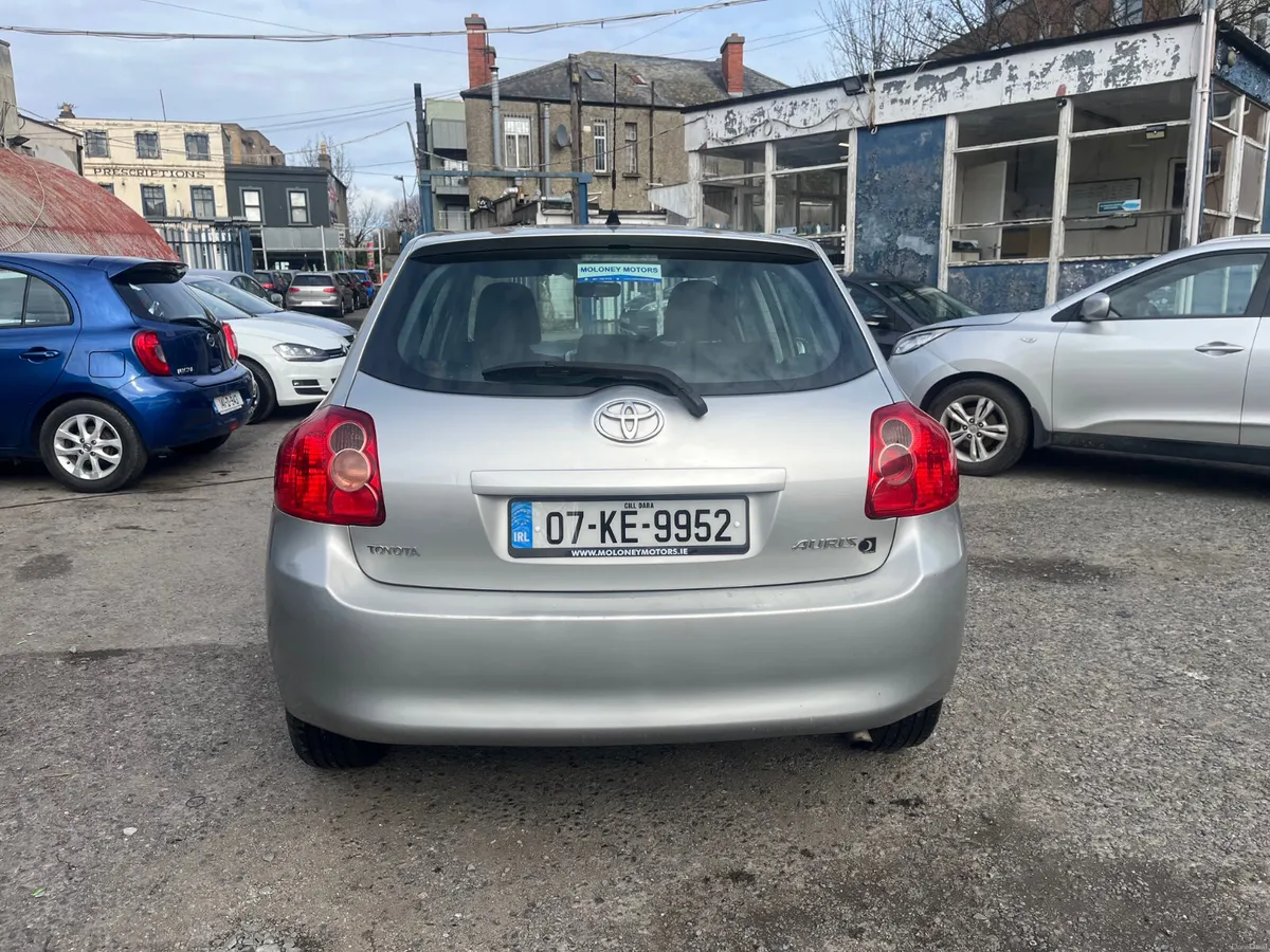 Toyota Auris 2007 ONLY 100,217 KLM, NCT & TAX - Image 4