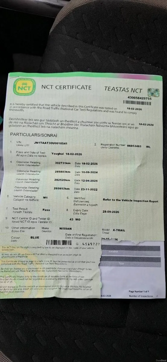 2006 nissan x-trail 2.0 petrol - Image 1