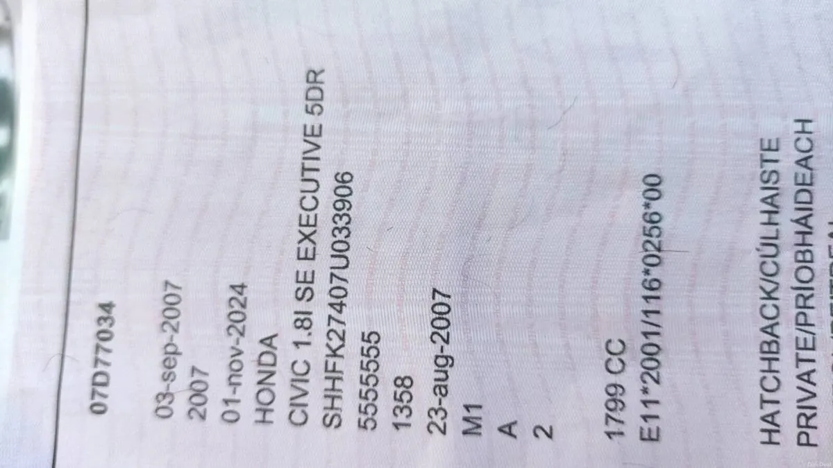 Honda civic v tec for sale - Image 3