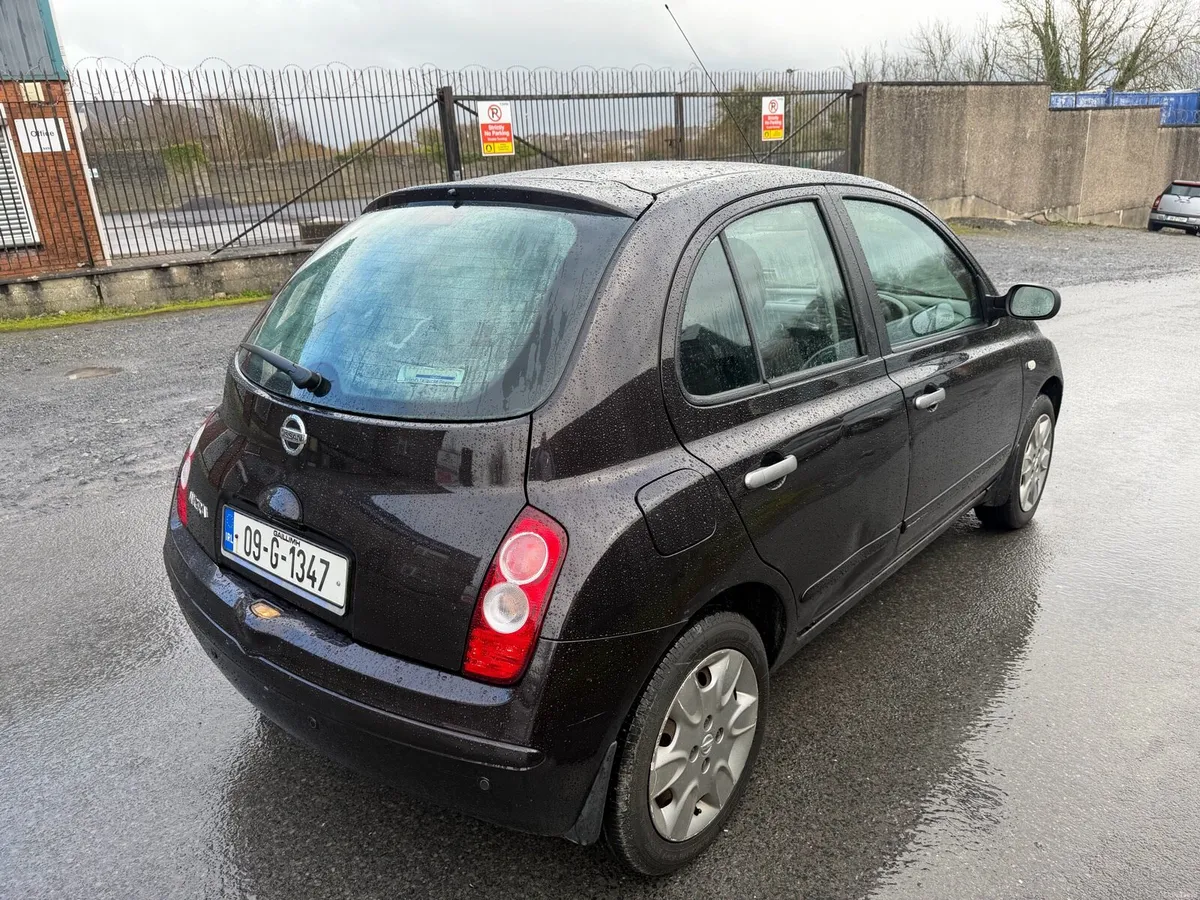 2009 NISSAN MICRA NEW NCT TODAY 2-27 LOW KMS - Image 3