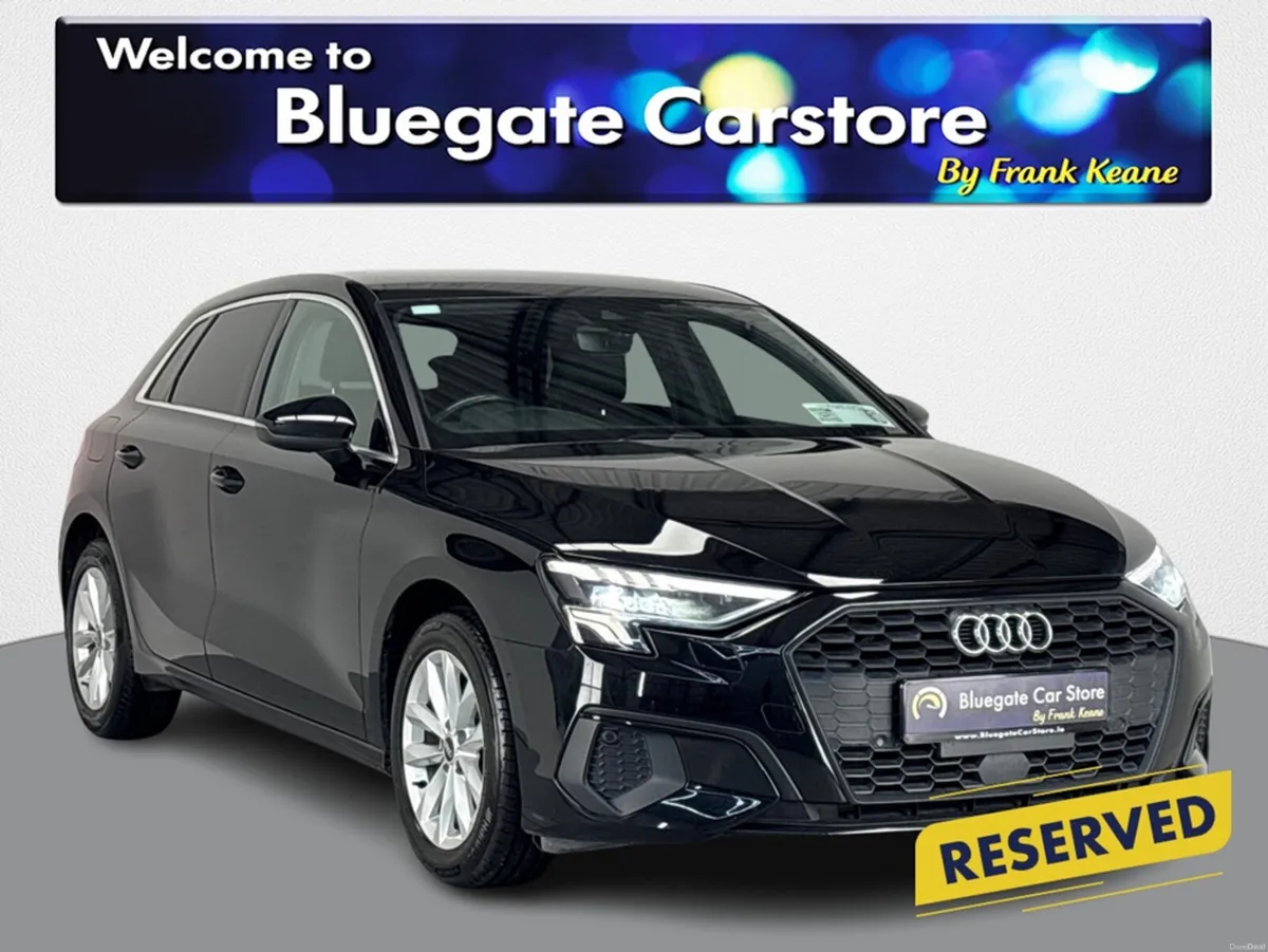 Audi A3 1.0 PETROL**KEYLESS START**DIGITAL DASH**H - Image 1