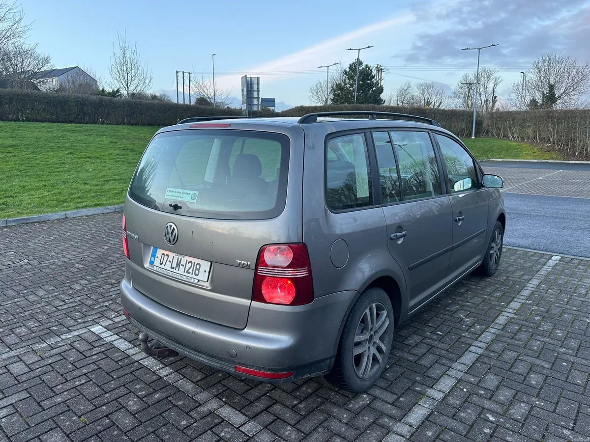 VW TOURAN 1.9 TDI AUTO NEW NCT - Image 4
