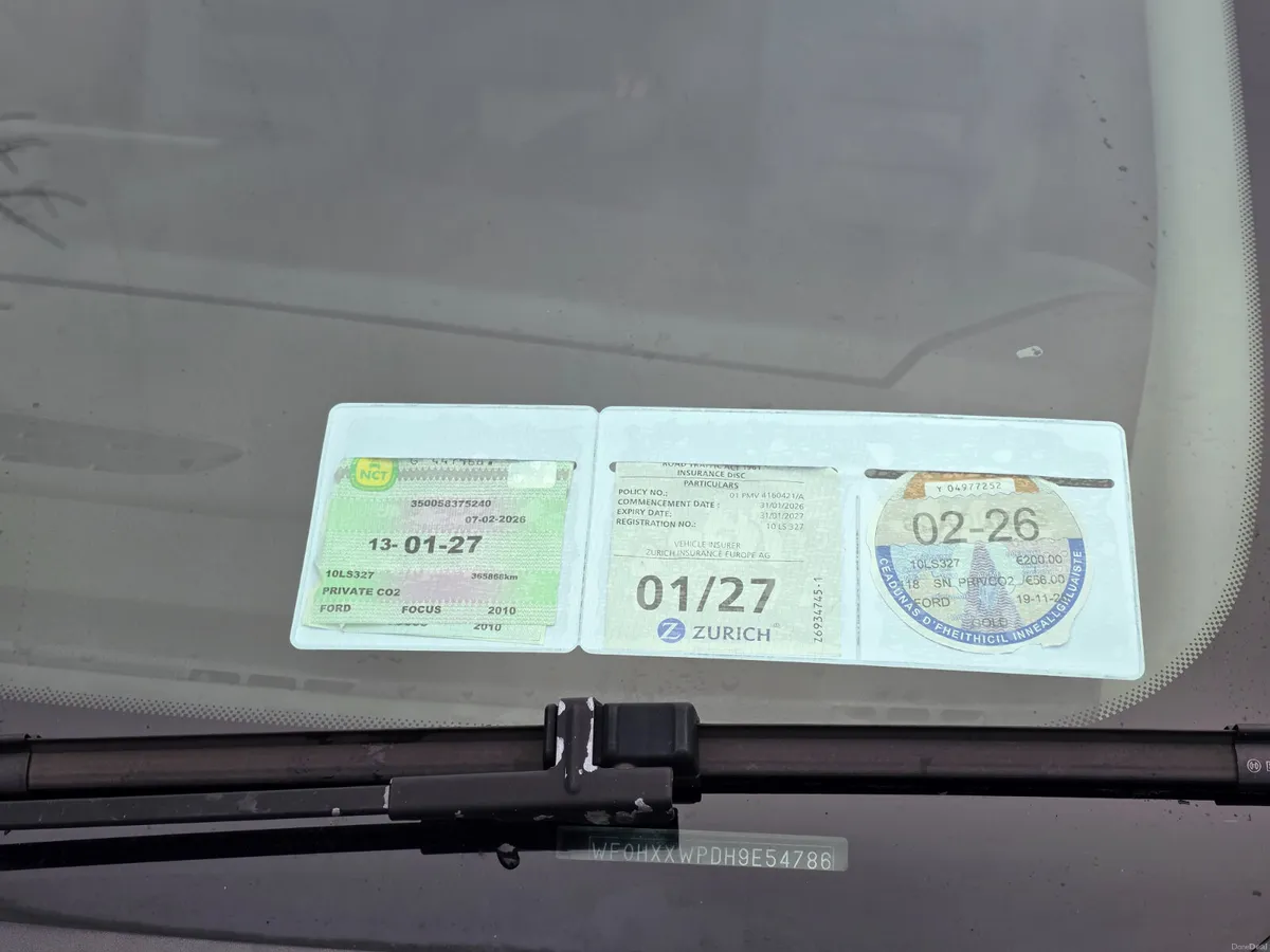 Ford Focus 2010 Style 1.6 TDCI Nct 01/27 Tax 03/26 - Image 3