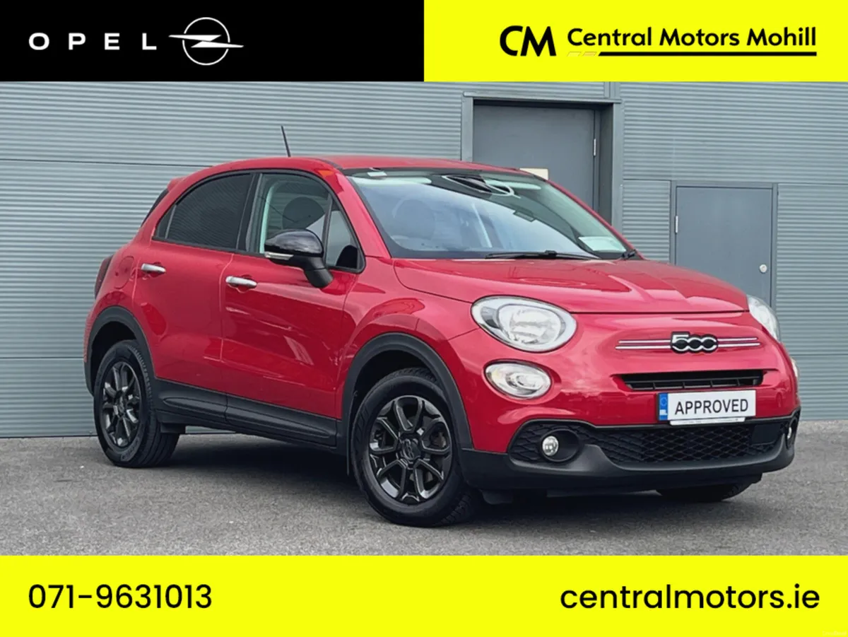 Fiat 500X 1.0 120HP CLUB 5DR * Low Kms * - Image 1