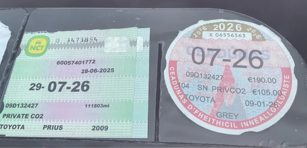 Toyota Prius 2009 Model Low mileage - Image 3