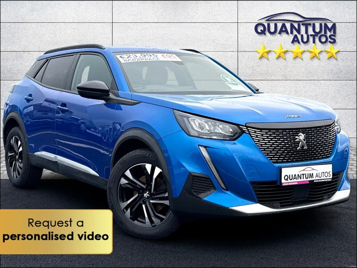 Peugeot 2008 2023 ALLURE 1.2 €98 P/W WITH NO CASH - Image 1