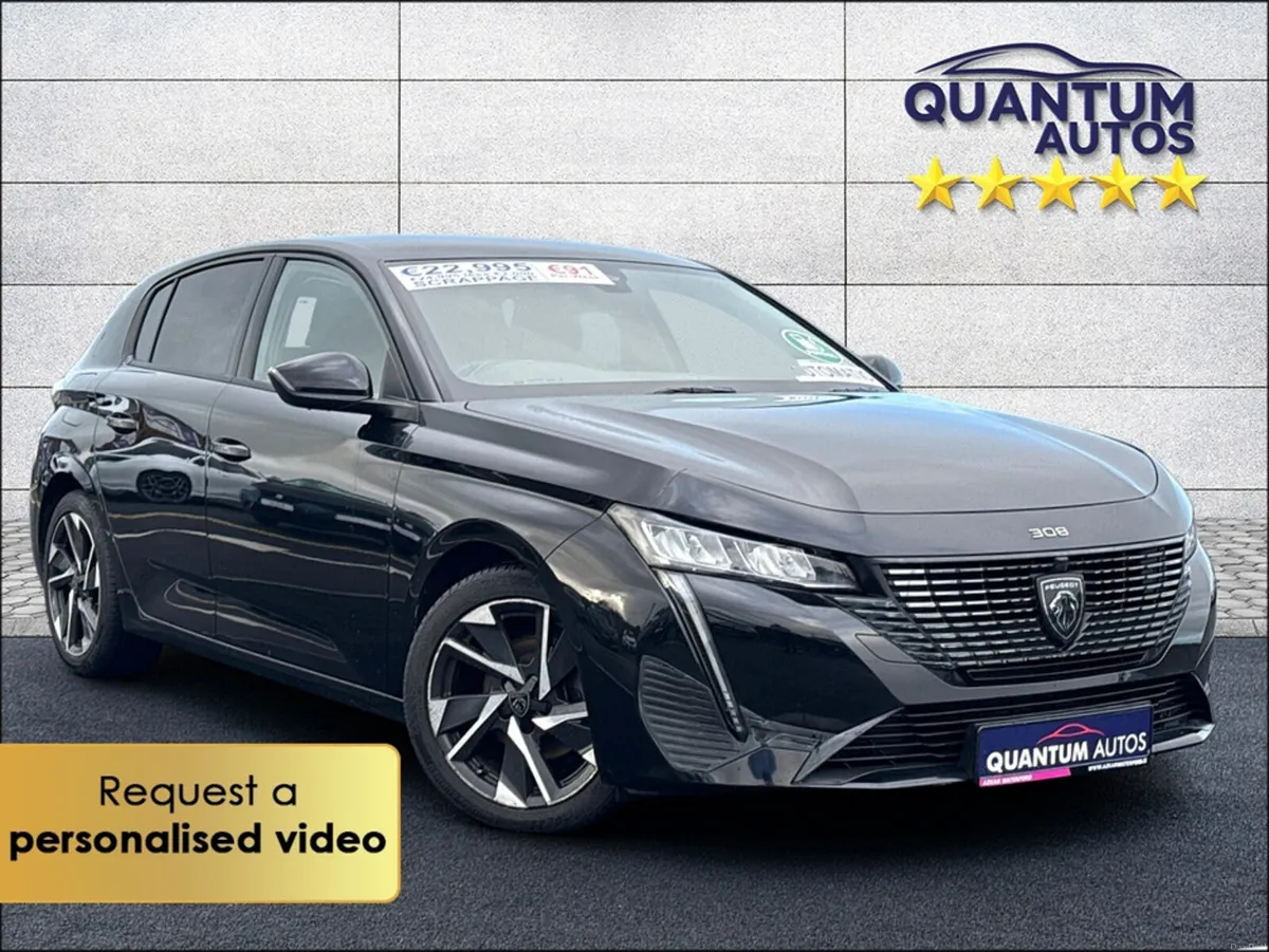 Peugeot 308 2022 ALLURE 1.2 AUTOMATIC 131BHP €98 P - Image 1