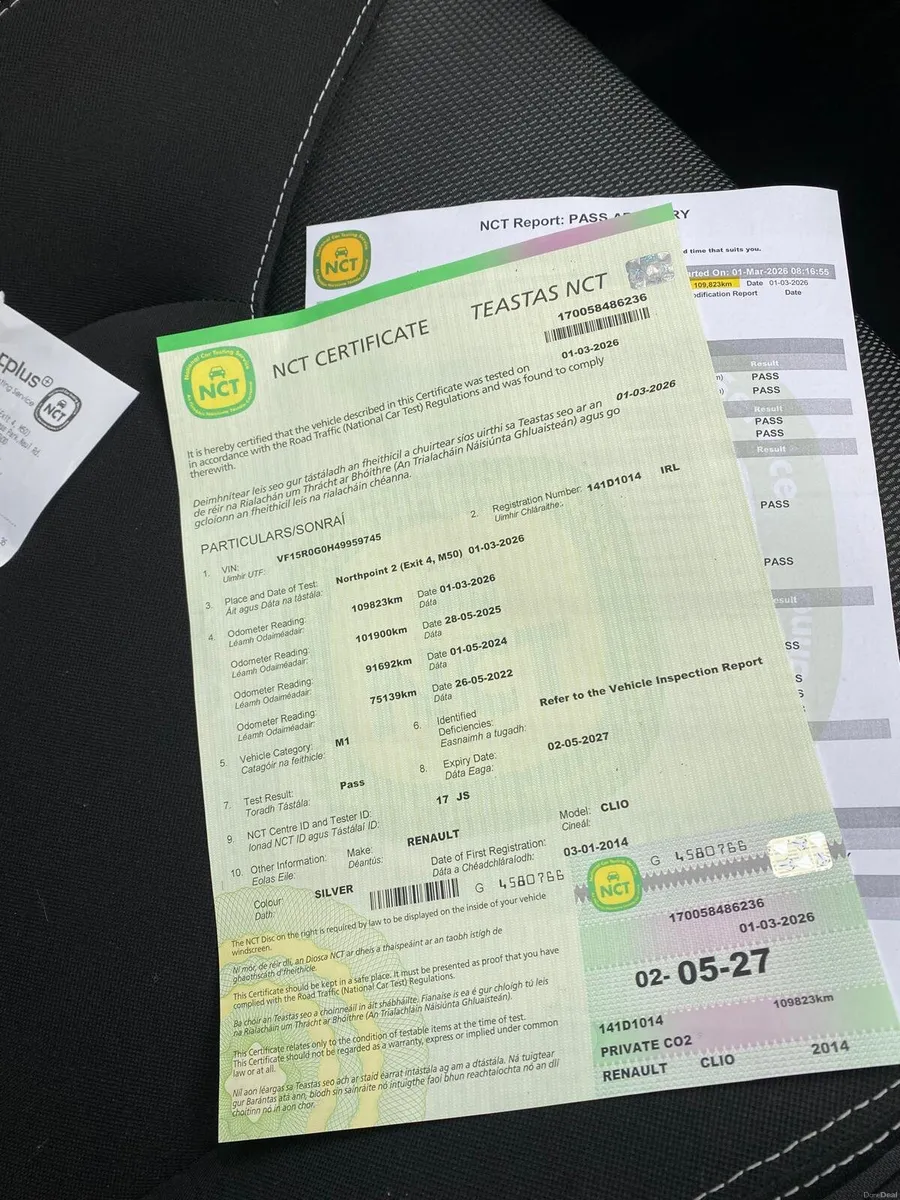 Renault Clio, 1.2 Petrol, NctD 05/27, 67K, 2014 - Image 4