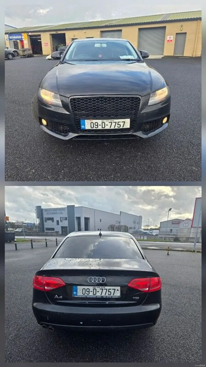 AUDI A4 2009 Black Automatic Fresh NCT N Taxed - Image 4