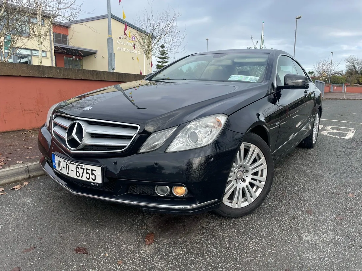 Mercedes E250 cdi coupe with low mileage new NCT - Image 2