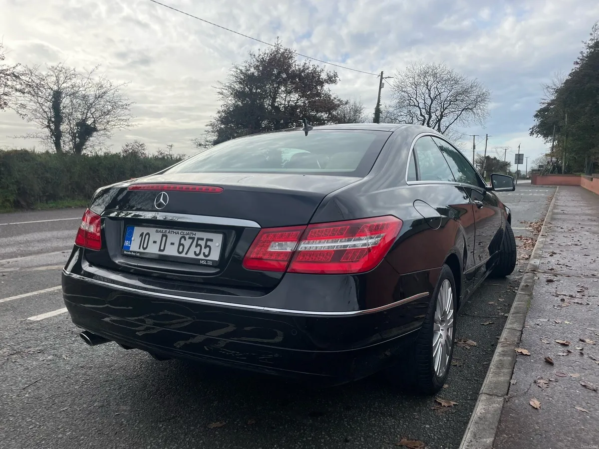 Mercedes E250 cdi coupe with low mileage new NCT - Image 4