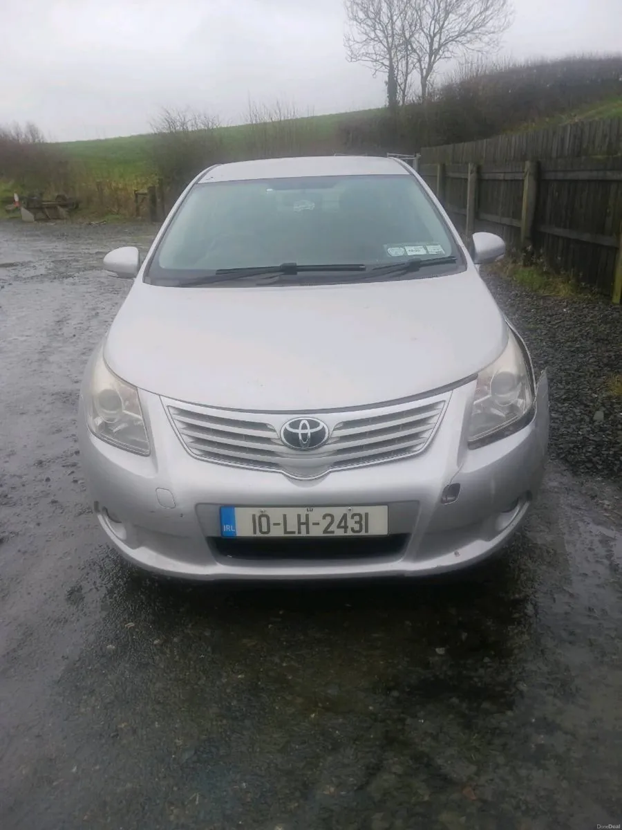 2010 toyota avensis nct 07/26...needs wing bumper - Image 2