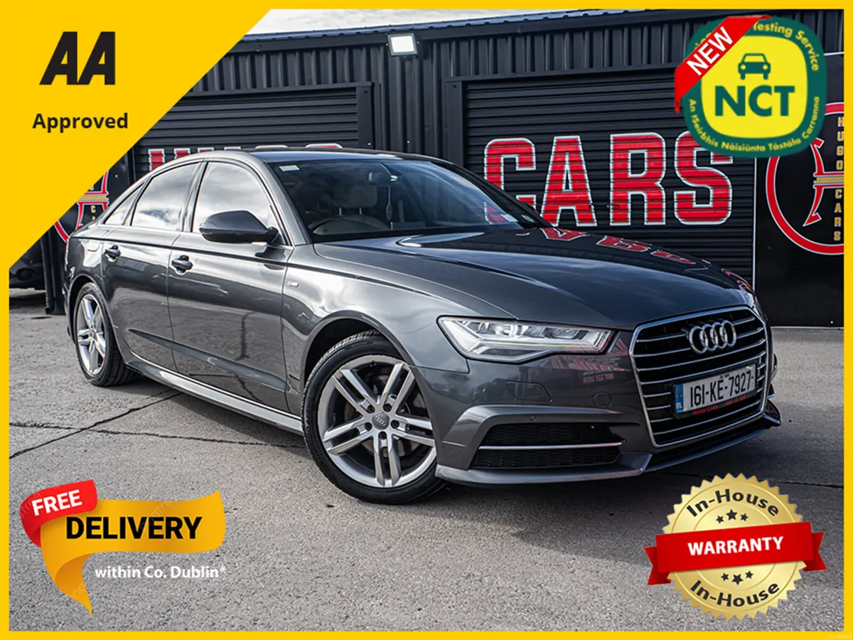 2016 Audi A6 S-Line Automatic/New NCT/Warranty - Image 1