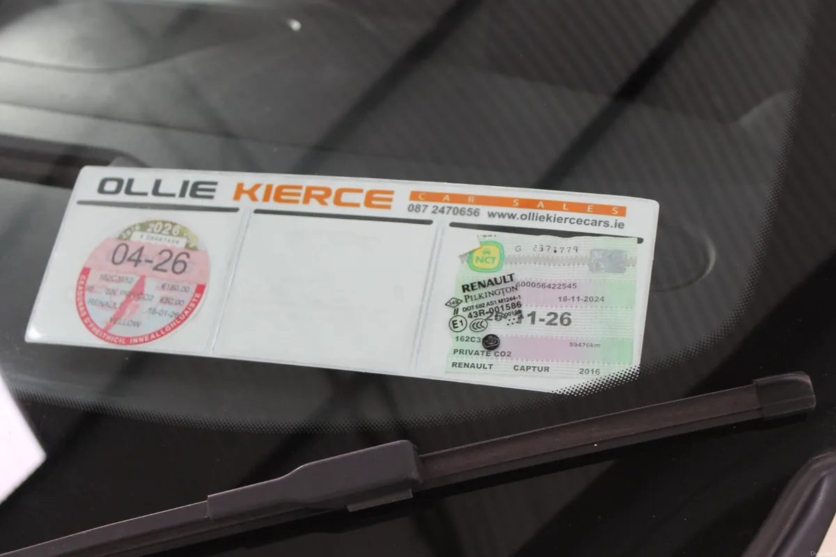 Renault Captur 2016,Life Low Kms Fsh - Image 1