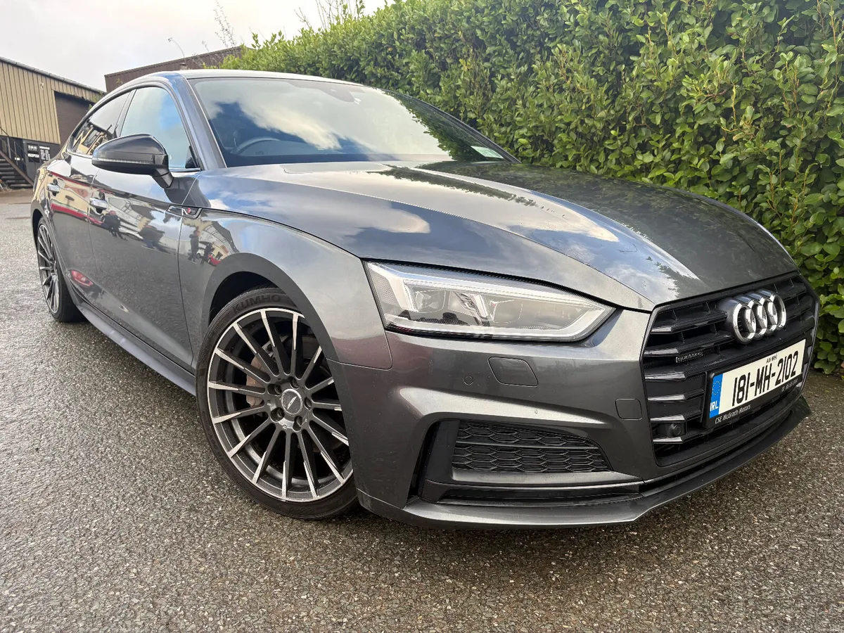 Audi A5 2018 2.0 AUTO S-LINE QUATRRO  (IRISH CAR) - Image 1